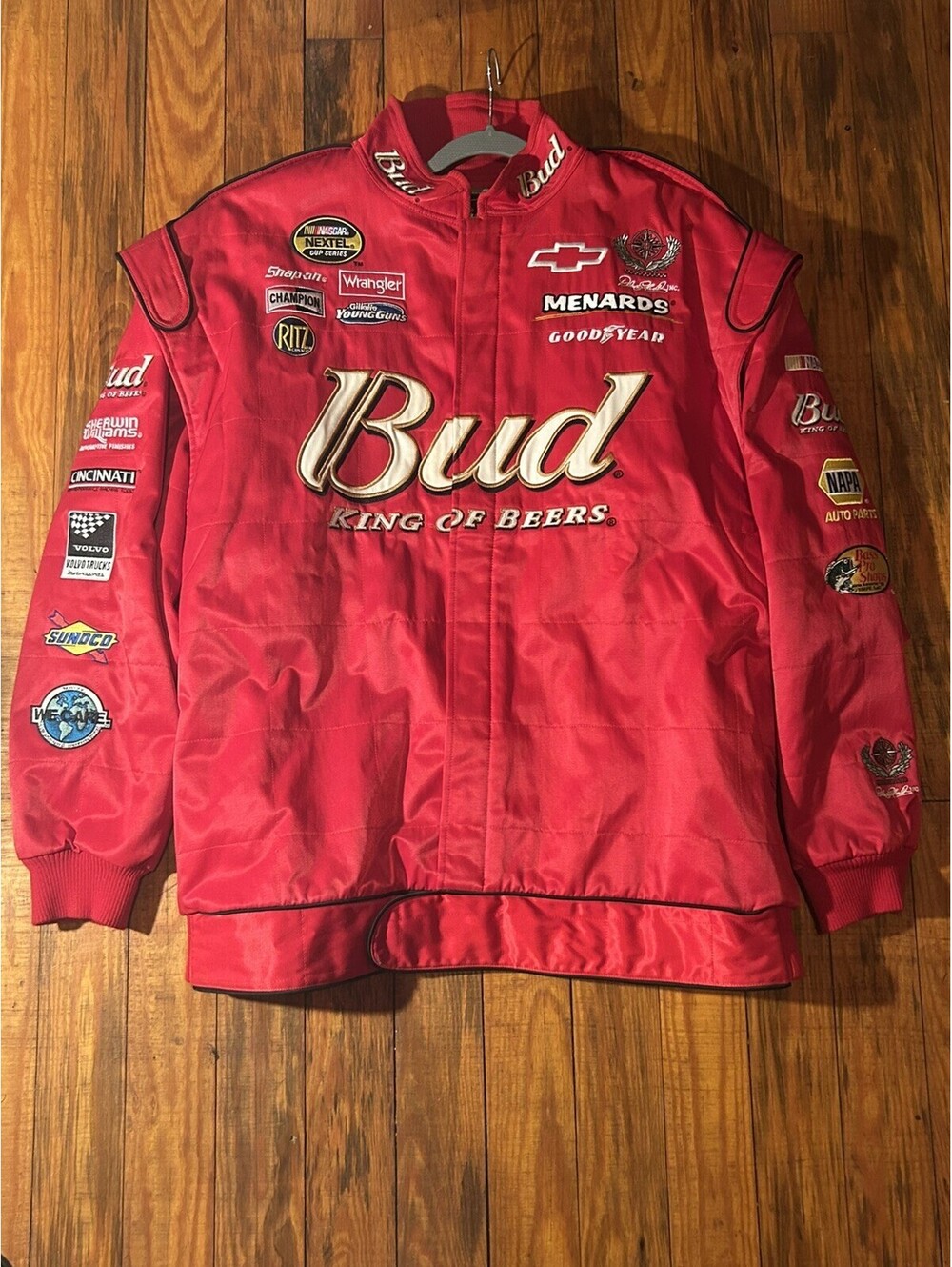 NASCAR Dale Earnhardt Jr. Chase Authentics Rare Vintage 3xl Budweiser Coat XXXL